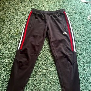 Adidas track trio 3 striped pants
